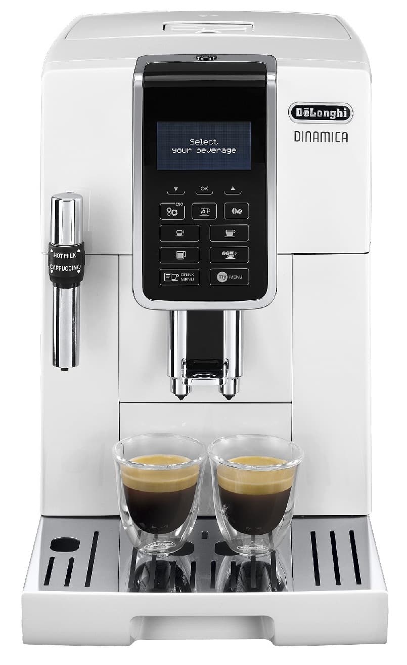 Кофемашина De'Longhi Dinamica ECAM 350.35, белый