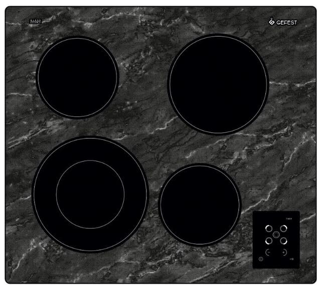 Электрическая варочная панель GEFEST ЭС В СН 4231 К52