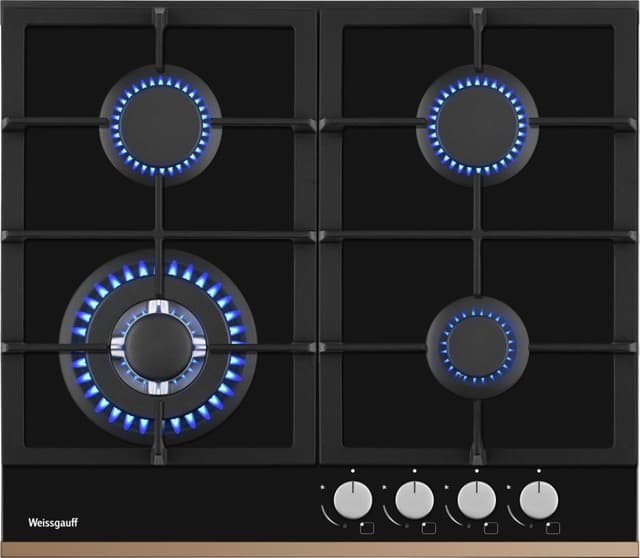 Газовая варочная панель WEISSGAUFF HGG 649 BGRGV
