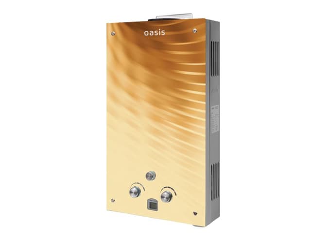 Настенный проточный газовый водонагреватель Oasis GLASS 24 BG (N)(R)