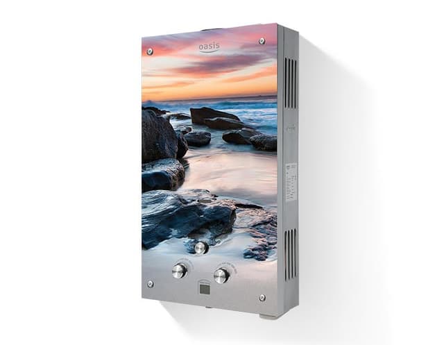 Водонагреватель проточный Oasis GLASS 20 MG(R), газовый