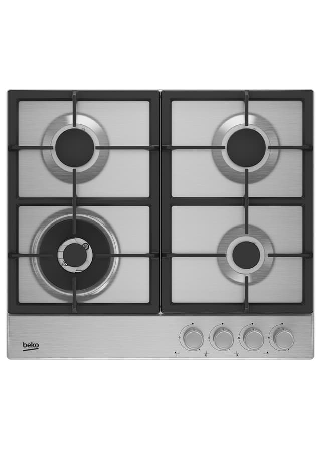 Газовая варочная поверхность Beko BHGM6422K5WX