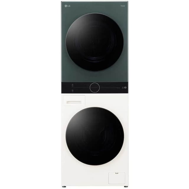 Стиральная машина LG W4W8LVPK2HM зеленый, белый