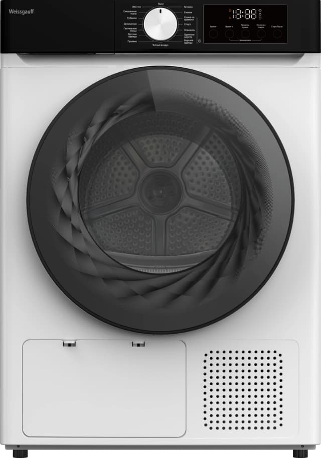 Сушильная машина Weissgauff WD 6010 Heat Pump (белый)