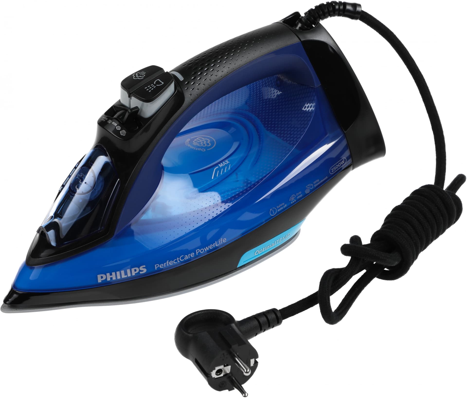 Утюг Philips GC3920/20 синий/черный