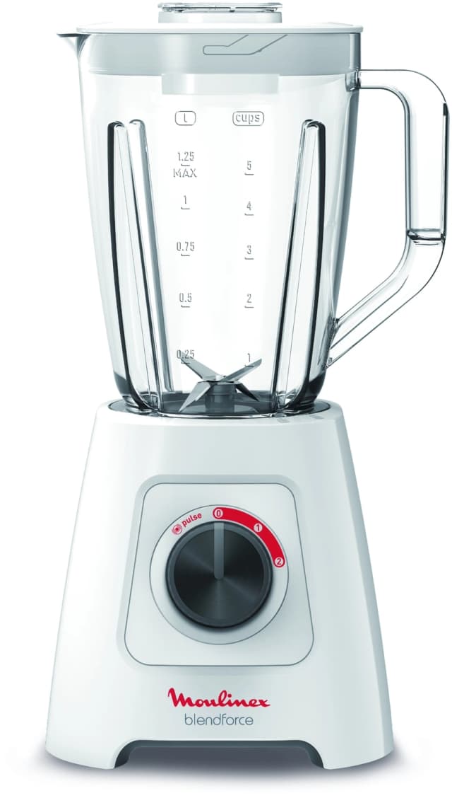 Блендер стационарный Moulinex Blendforce LM420110 белый