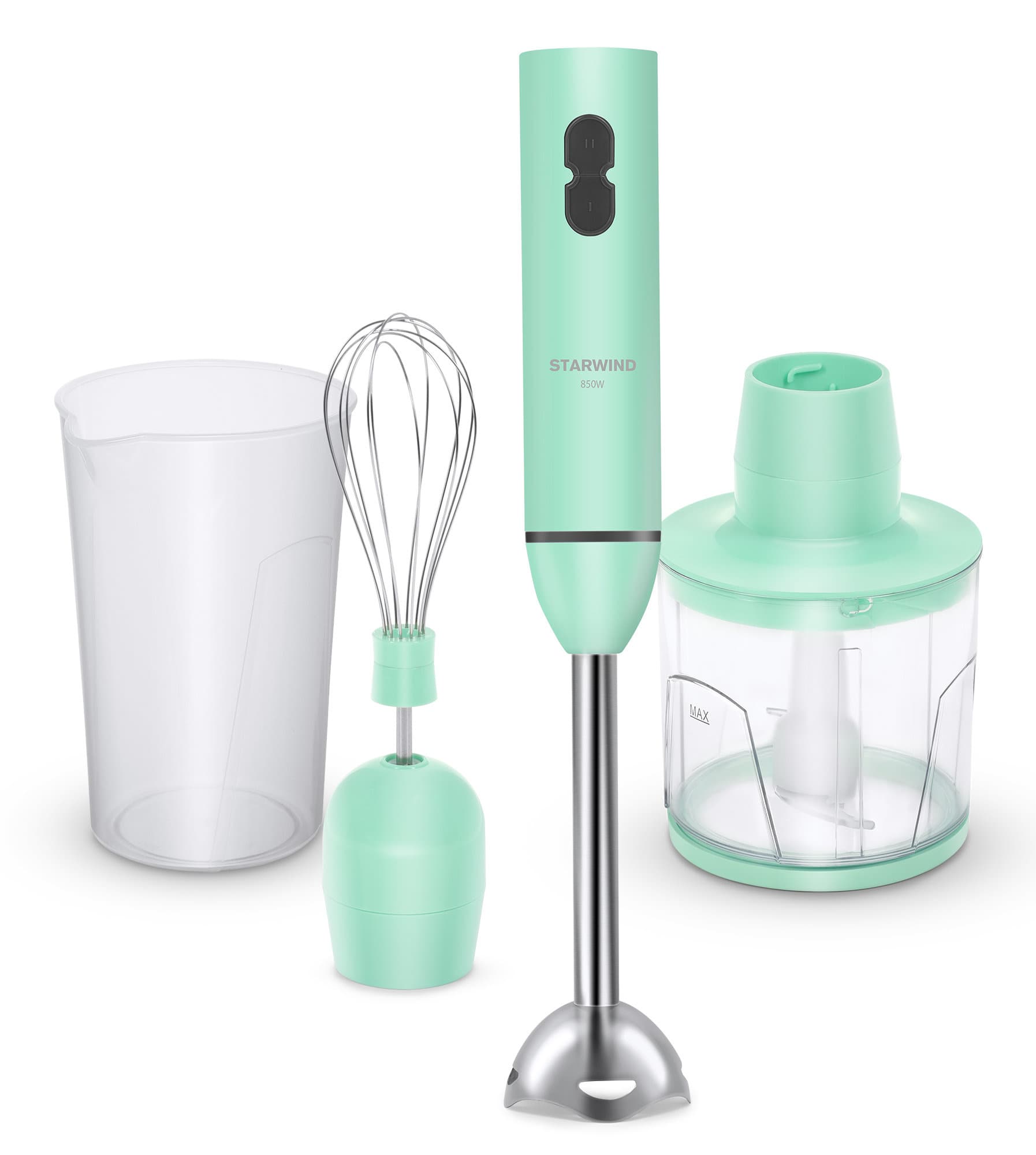 Блендер погружной Starwind SBP1113C бирюзовый