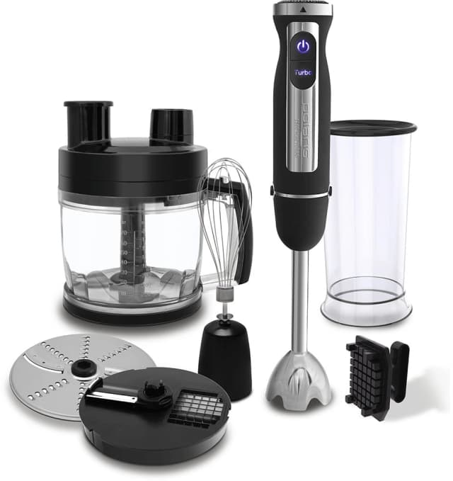 Блендер погружной Polaris PHB 1590AL Cube черный