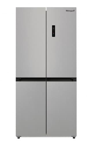 Холодильник Weissgauff WCD 450 Bru Steel Glass NoFrost Inverter