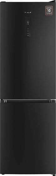 Холодильник Weissgauff WRK 185 Total NoFrost Inverter Black Inox