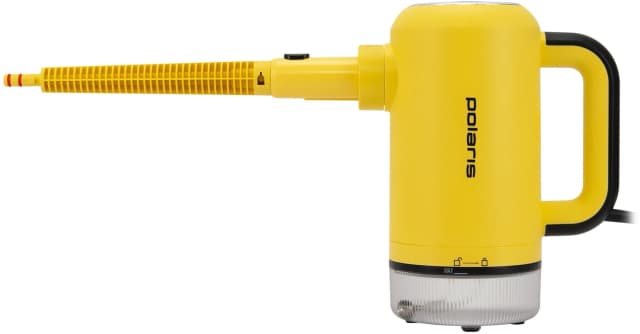 Пароочиститель ручной Polaris PSC 1712C 1700Вт черный/желтый