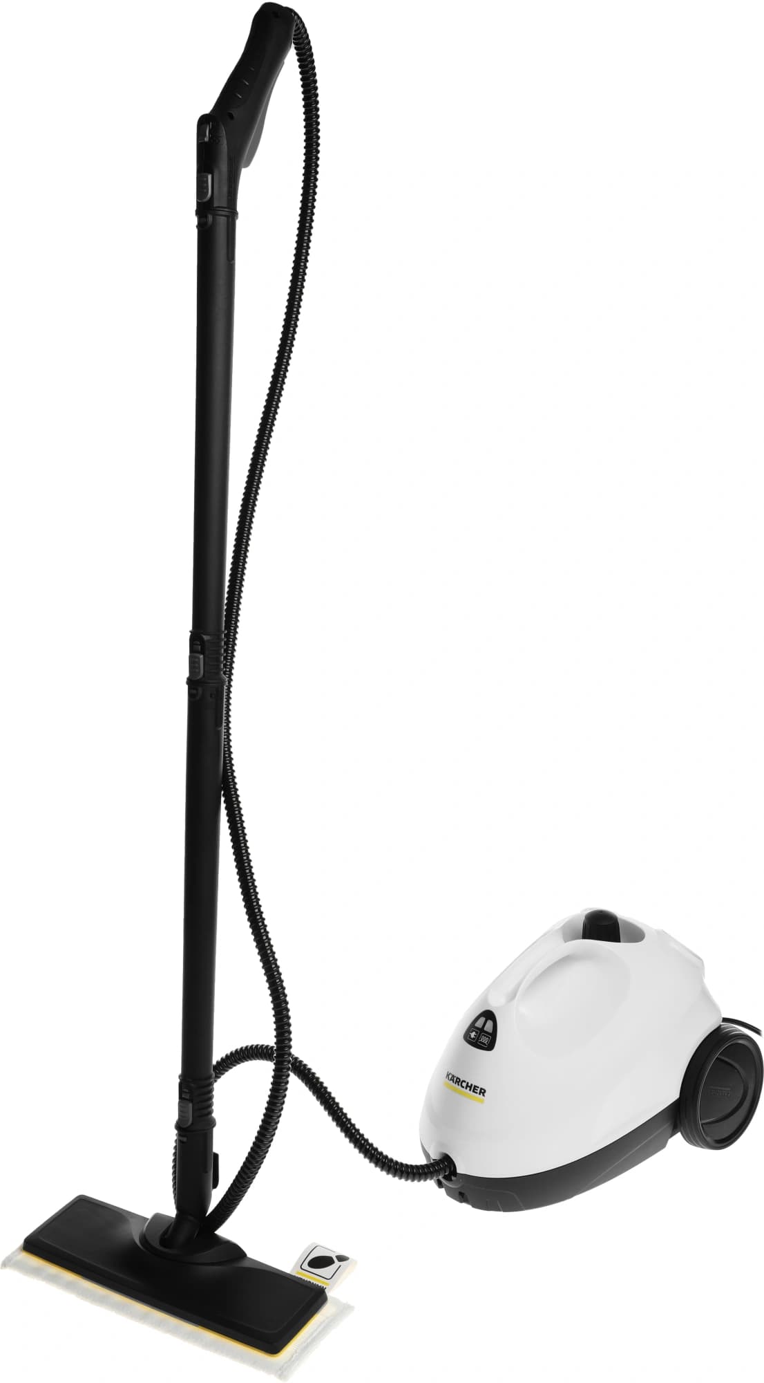 Пароочиститель напольный Karcher SC 2 EasyFix 1500Вт белый/черный