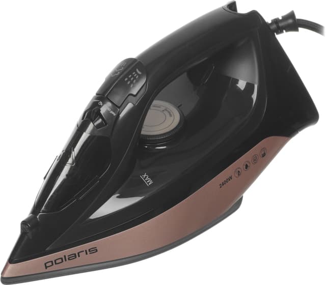 Утюг Polaris PIR 2483K черный/золотистый