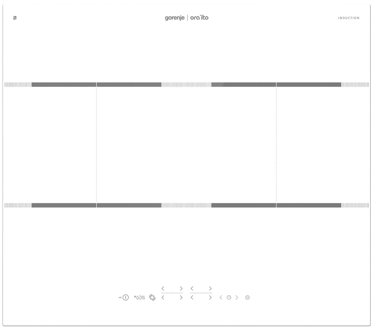 Индукционная варочная панель Gorenje IT646ORAW