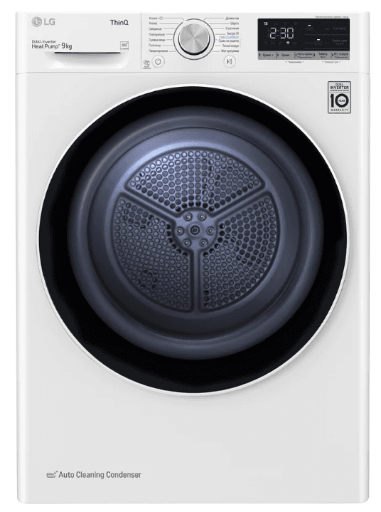 Сушильная машина LG DC90V5V0W