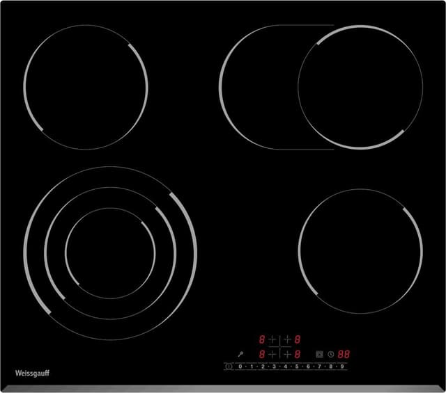 Электрическая варочная панель WEISSGAUFF HVF 643 BS