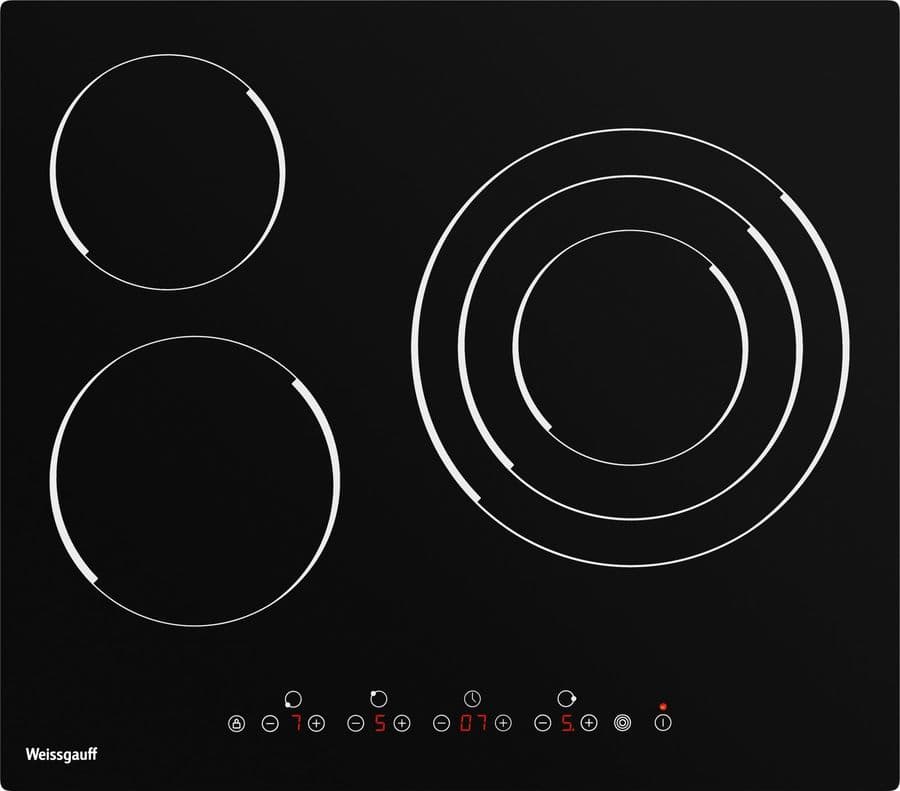 Электрическая варочная панель WEISSGAUFF HV 633 B