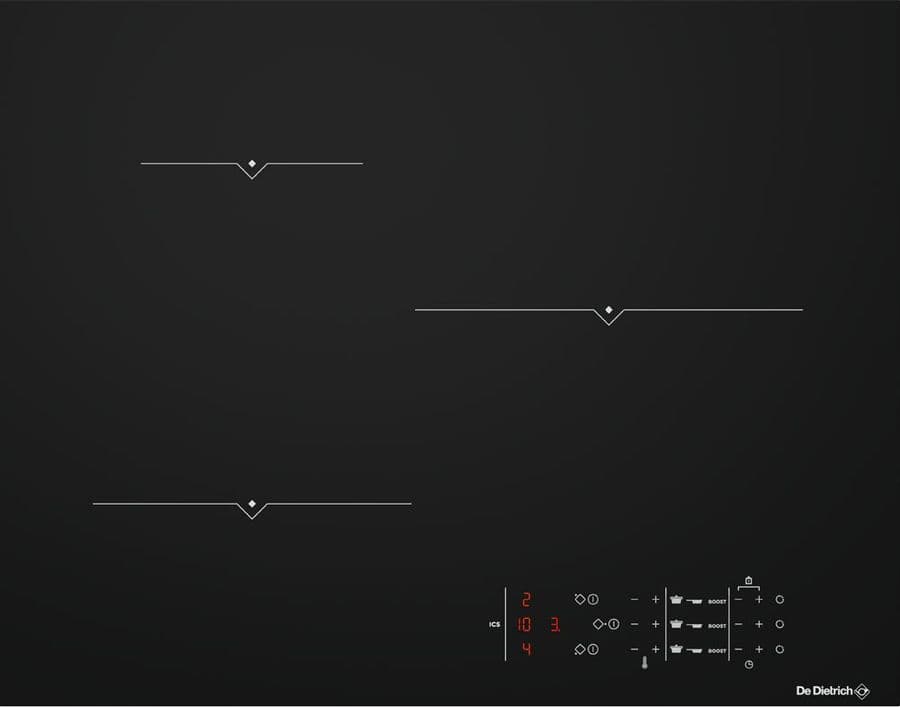 Индукционная варочная панель DE DIETRICH DPI7540B