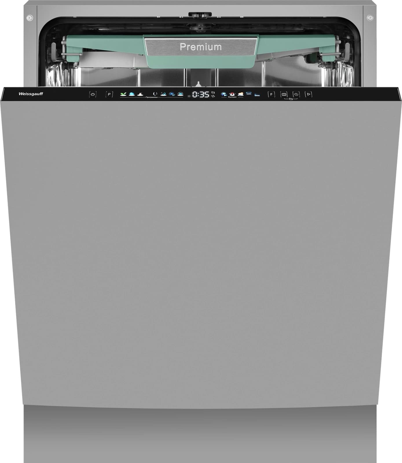 Посудомоечная машина Weissgauff BDW 6140 Ultra Real Autoopen Infolight