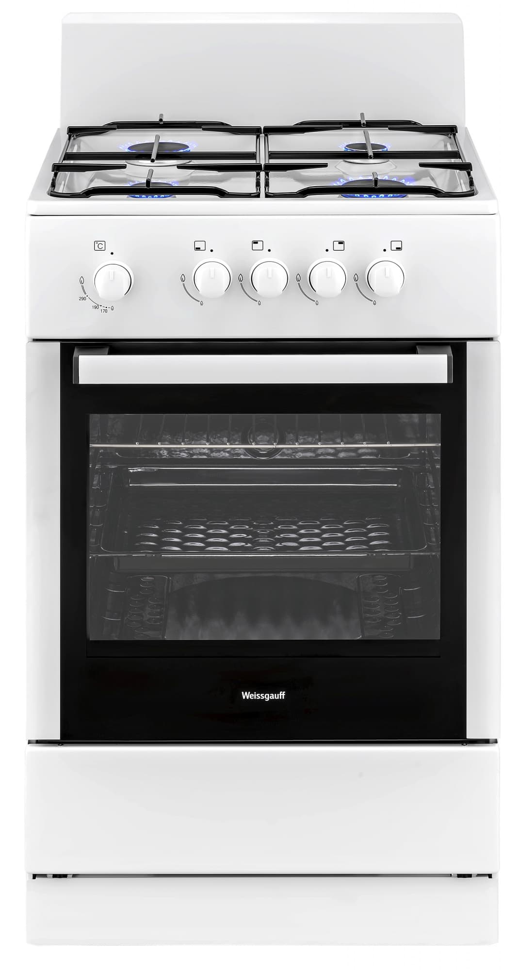 Плита Газовая Weissgauff WGS G4G01 W