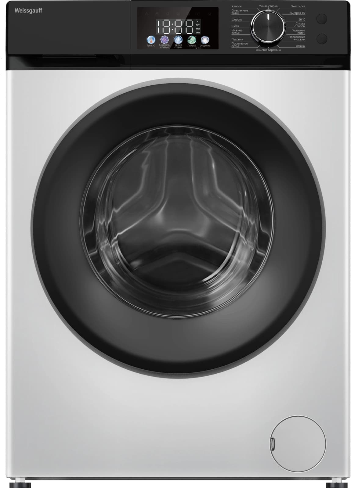 Стиральная машина Weissgauff WM 45128 Inverter Steam