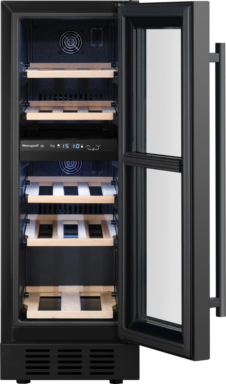 Винный шкаф Weissgauff WWCI-16 DB DualZone