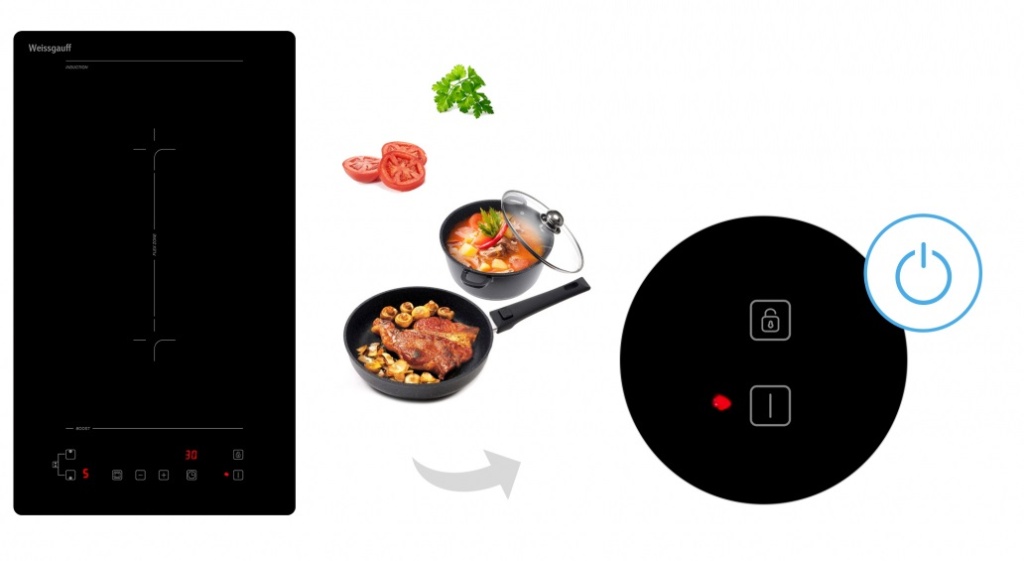 Индукционная варочная панель WEISSGAUFF HI 32 BFZC Индукционная варочная панель WEISSGAUFF HI 32 BFZC