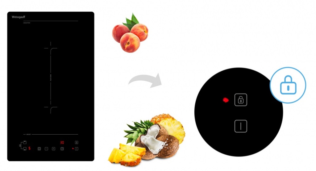 Индукционная варочная панель WEISSGAUFF HI 32 BFZC Индукционная варочная панель WEISSGAUFF HI 32 BFZC