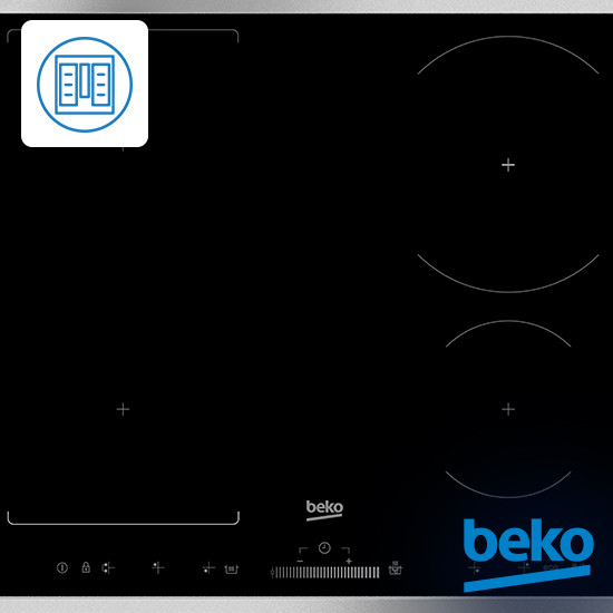 Индукционная варочная панель Beko HII64200FMT Индукционная варочная панель Beko HII64200FMT