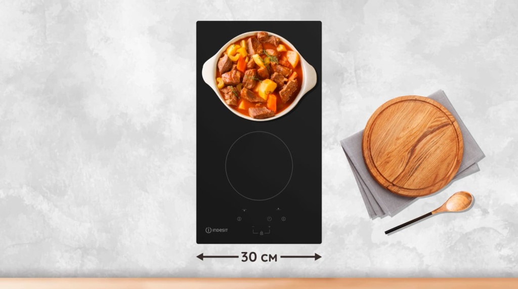 Электрическая варочная панель INDESIT IRT 130 Электрическая варочная панель INDESIT IRT 130