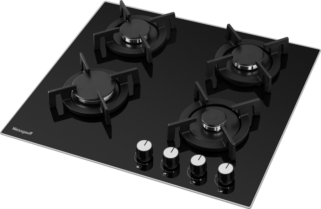 Газовая варочная панель WEISSGAUFF HG 640 BGV