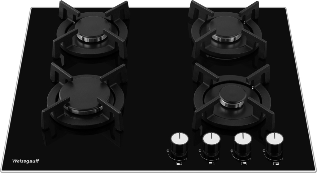 Газовая варочная панель WEISSGAUFF HG 640 BGV