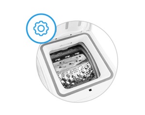 Стиральная машина WEISSGAUFF WM 40580 TD INV