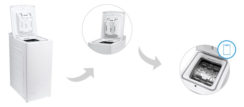 Стиральная машина WEISSGAUFF WM 40275 TD INV