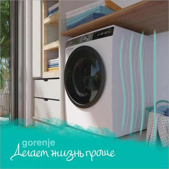 Стиральная машина GORENJE WPNEI72SA1SWIFI/C