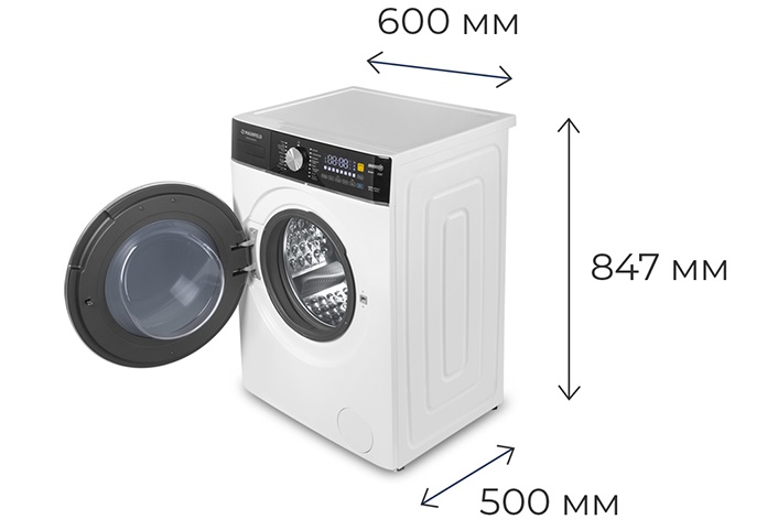 Стиральная машина Maunfeld MFWD14106WH03 Стиральная машина Maunfeld MFWD14106WH03