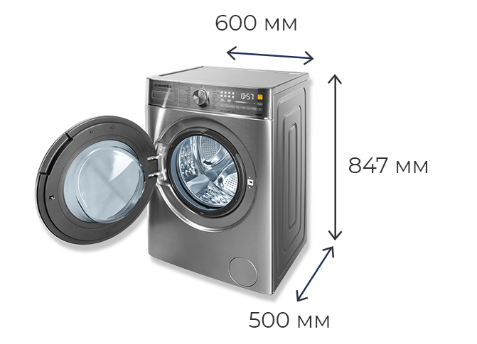 Стиральная машина с сушкой Maunfeld MFWD14106S04 Стиральная машина с сушкой Maunfeld MFWD14106S04