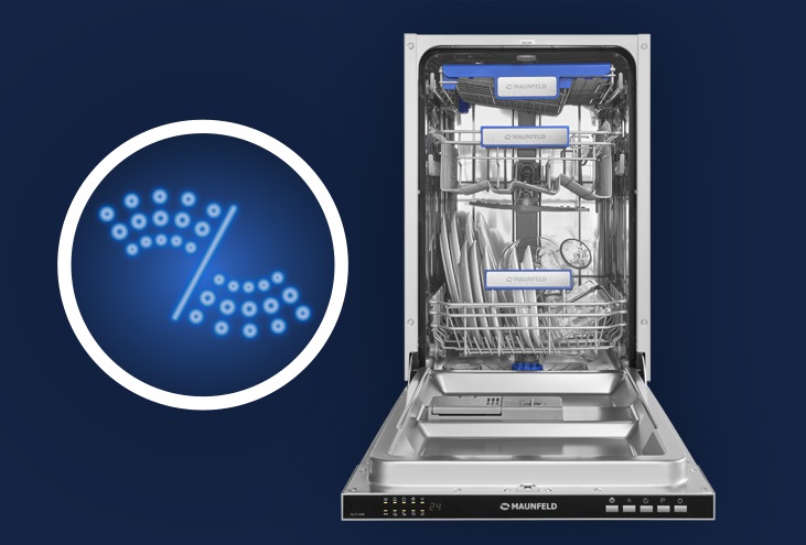 Встраиваемая посудомоечная машина Maunfeld MLP-08B Встраиваемая посудомоечная машина Maunfeld MLP-08B