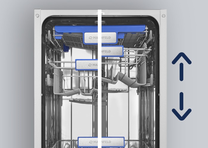 Встраиваемая посудомоечная машина Maunfeld MLP-08B Встраиваемая посудомоечная машина Maunfeld MLP-08B