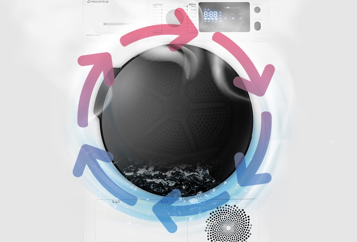 Сушильная машина Maunfeld MFDM169WH