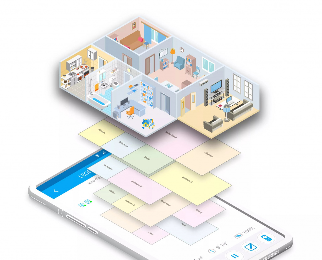 Робот- пылесос Hobot LEGEE-D7 Робот- пылесос Hobot LEGEE-D7