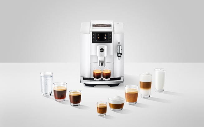 Кофемашина Jura E8 piano white