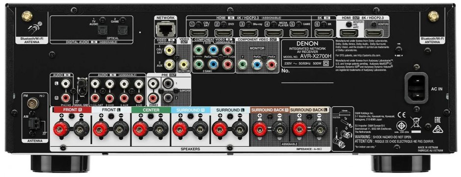 AV-ресивер Denon AVR-X2700H, фото 6