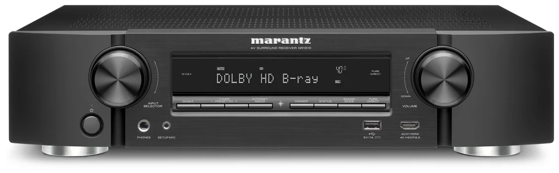 AV-ресивер Marantz NR1510 Black, фото 3