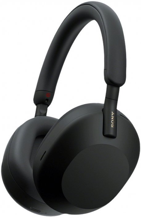 Беспроводные наушники Sony WH-1000XM5 Black, фото 2