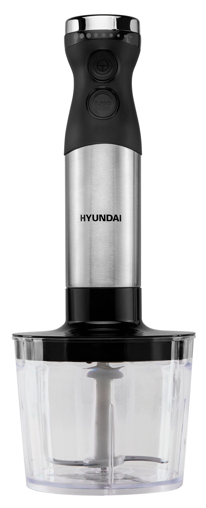 Блендер погружной Hyundai HYB-H3824 серебристый/черный, фото 3