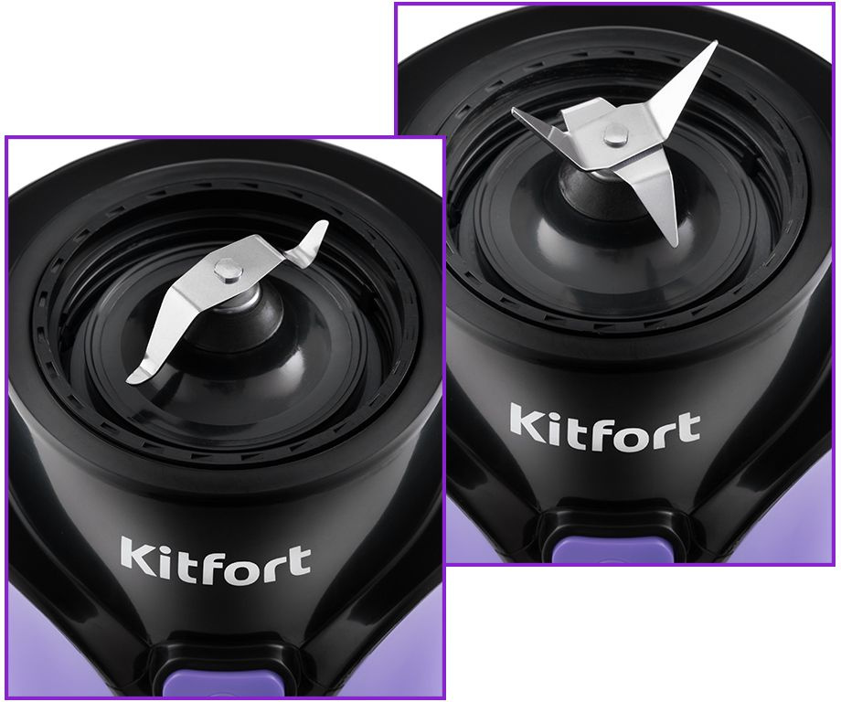 Блендер стационарный Kitfort KT-3034-1 фиолетовый, превью предыдущего фото