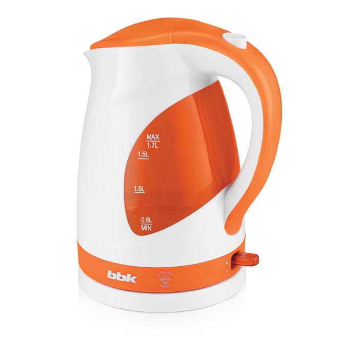 Чайник BBK EK1700P WHITE/ORANGE, превью предыдущего фото