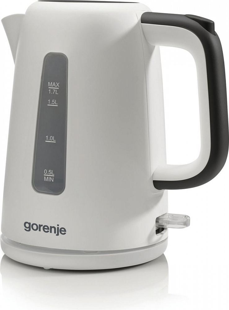 Чайник электрический Gorenje K17XG белый, фото 2