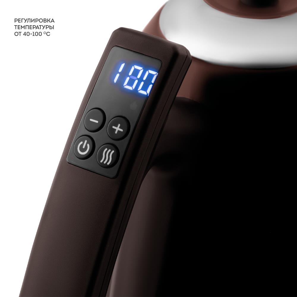 Чайник GALAXY LINE GL0343 CHOCOLATE, превью предыдущего фото